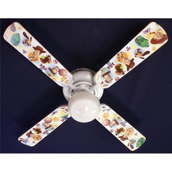 Ceiling Fan Designers 42FAN-KIDS-TS 42 in. New Disney Toy Story Buzz Woody Ceiling Fan, Ceiling Fan Designers, Mfr#: 42FAN-KIDS-TS